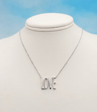 Load image into Gallery viewer, Silver Love Necklace - Sterling Silver
