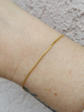 Load image into Gallery viewer, Sparkle Franco Chain Bracelet - 14k Yellow Gold