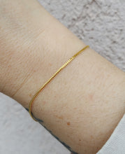 Load image into Gallery viewer, Sparkle Franco Chain Bracelet - 14k Yellow Gold