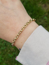 Load image into Gallery viewer, 8" Rolo Bracelet - 14K Yellow Gold
