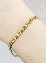 Load image into Gallery viewer, 9" Mariner Link Gold Bracelet - 14K Yellow Gold