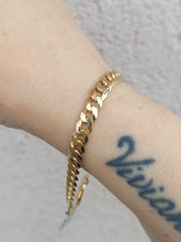 Load image into Gallery viewer, Men’s 9" Cuban Link Gold Bracelet - 14K Yellow Gold
