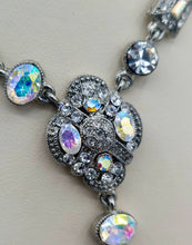 Load image into Gallery viewer, Vintage Art Deco Crystal Y Necklace