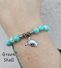 Load image into Gallery viewer, "Turtle" (Cut Out) Silver Charm Bracelet- TJazelle