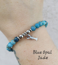 Load image into Gallery viewer, Lobster TJazelle HELP Charm Bracelet