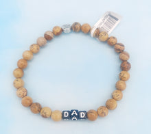 Load image into Gallery viewer, Dad - Men&#39;s Little Words Project Bracelet