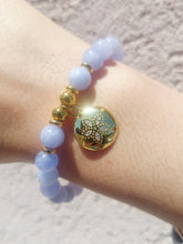 Load image into Gallery viewer, Sand Dollar Gold Charm Bracelet- TJazelle
