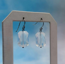 Load image into Gallery viewer, Opal Crystal French Hook Earrings - Sterling Silver