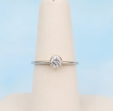 Load image into Gallery viewer, .30 Carat Diamond Promise Ring - 14K White Gold