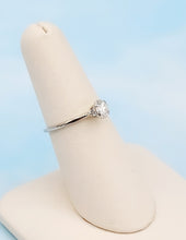 Load image into Gallery viewer, .30 Carat Diamond Promise Ring - 14K White Gold
