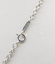 Load image into Gallery viewer, Tiffany &amp; Co Estate Round Rolo Sterling Silver Chain 16"