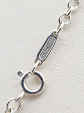 Load image into Gallery viewer, Tiffany &amp; Co Estate Round Rolo Sterling Silver Chain 16"