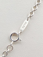 Load image into Gallery viewer, Tiffany &amp; Co Estate Round Rolo Sterling Silver Chain 16"