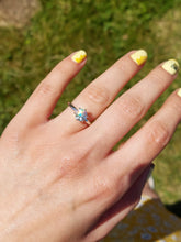 Load image into Gallery viewer, 1.06 Round Brilliant Solitaire Lab Diamond Engagement Ring - 14K White Gold