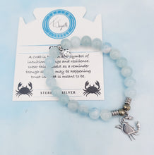 Load image into Gallery viewer, "Crab"Charm Bracelet - Sterling Silver TJazelle