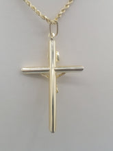 Load image into Gallery viewer, 2&quot; Crucifix Cross - 14K Yellow Gold