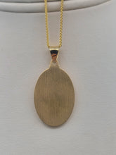 Load image into Gallery viewer, Oval St. Jude Thaddeus Medal - 14K Yellow Gold