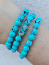 Load image into Gallery viewer, Ocean Blue Shell Stacker TJazelle Bracelet *Store Exclusive*