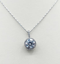 Load image into Gallery viewer, 1.07 Carat Lab Diamond Solitaire Necklace - 14K White Gold