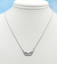 Load image into Gallery viewer, Masquerade Mask Necklace - Sterling Silver