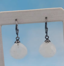 Load image into Gallery viewer, Moonstone Leverback Earrings