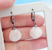 Load image into Gallery viewer, Moonstone Leverback Earrings