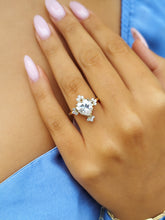 Load image into Gallery viewer, 2.5 Carat Heart Moissanite Diamond Ring - 14K Yellow Gold - Marie's Custom Design