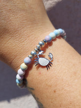 Load image into Gallery viewer, Crab Charm Bracelet - TJazelle HELP