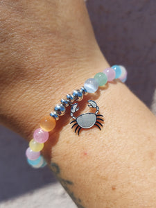 Crab Charm Bracelet - TJazelle HELP