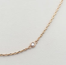 Load image into Gallery viewer, "Diamonds by the Yard" Necklace - 14K Rose Gold