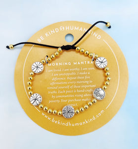 Be Kind Humankind Bracelet - MY SAINT MY HERO