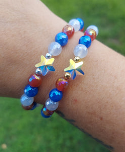 Fourth of July Exclusive Star Bracelet - Marie's Stash Exclusive