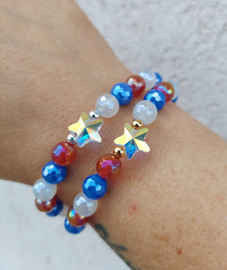 Fourth of July Exclusive Star Bracelet - Marie's Stash Exclusive