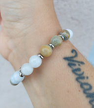 Load image into Gallery viewer, Blue Calcite &amp; Celestine Limited Edition Bracelet - TJazelle