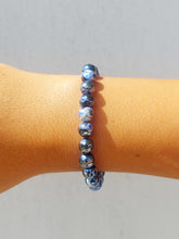 Load image into Gallery viewer, &quot;Stability&quot; Denim Blue Agate Stacker - TJazelle