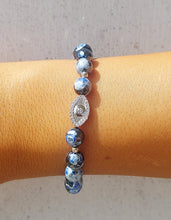 Load image into Gallery viewer, CZ Evil Eye Beaded Bracelet - TJazelle