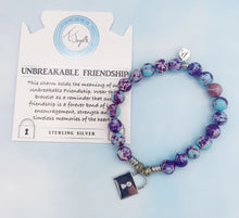 Load image into Gallery viewer, Unbreakable Friendship Silver Charm Bracelet - TJazelle