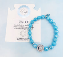 Load image into Gallery viewer, Unity Blue Amazonite Beaded Bracelet - TJazelle