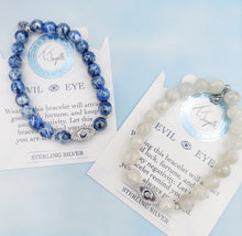 Load image into Gallery viewer, CZ Evil Eye Beaded Bracelet - TJazelle