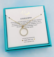 Load image into Gallery viewer, Good Karma Necklace - 14K Gold Plated TJazelle