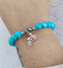 Load image into Gallery viewer, "Just Cruise" Silver Charm Bracelet - TJazelle