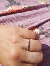 Load image into Gallery viewer, The Lucky Seven .35 Carat Diamond Band - 14K White Gold