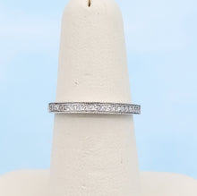 Load image into Gallery viewer, .22 Carat Diamond Band - 14K White Gold