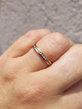 Load image into Gallery viewer, .18 Carat Channel Set Diamond Band - 14K Yellow Gold