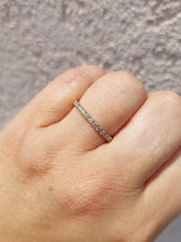 Load image into Gallery viewer, .21 Carat Pave Diamond Band - 14K Yellow Gold
