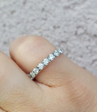Load image into Gallery viewer, .54 Carat Diamond Band - 14K White Gold