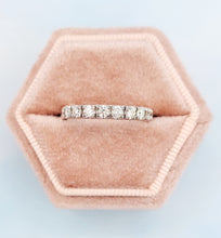 Load image into Gallery viewer, .54 Carat Diamond Band - 14K White Gold