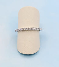 Load image into Gallery viewer, Marquise Shaped Diamond Band - .20 Carats - 14K White Gold