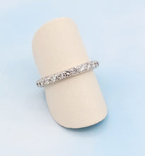 Load image into Gallery viewer, .47 Carat Diamond Wedding Band - 14K White Gold