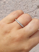 Load image into Gallery viewer, .47 Carat Diamond Wedding Band - 14K White Gold